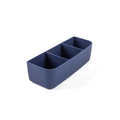 navy Montiico three compartment silicone tray for Feast lunch box