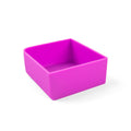 purple Montiico silicone square tray for the Feast lunch box