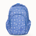 blue with beach icons  Montiico large kids backpack