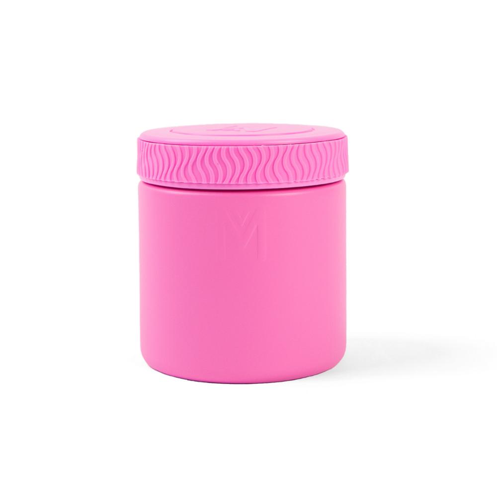 pink Montiico insulated food jar