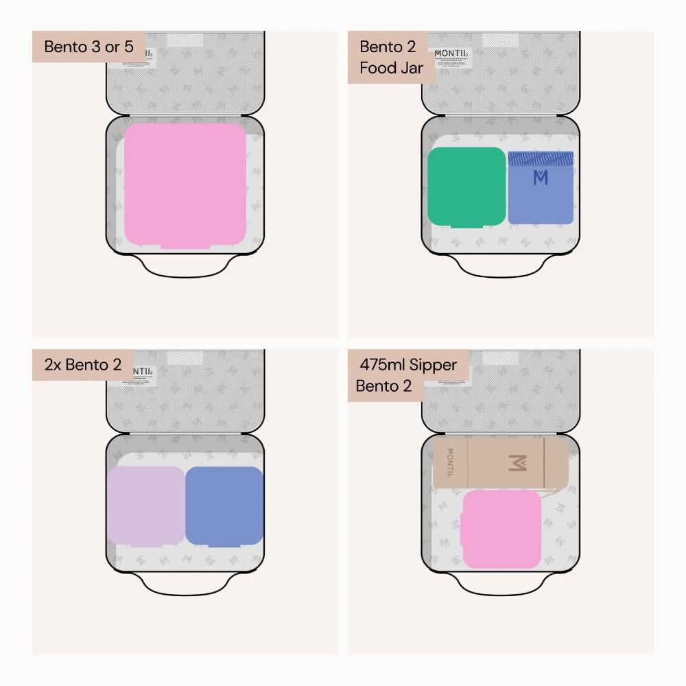 Medium Insulated Lunch Bag - Rainbow Roller