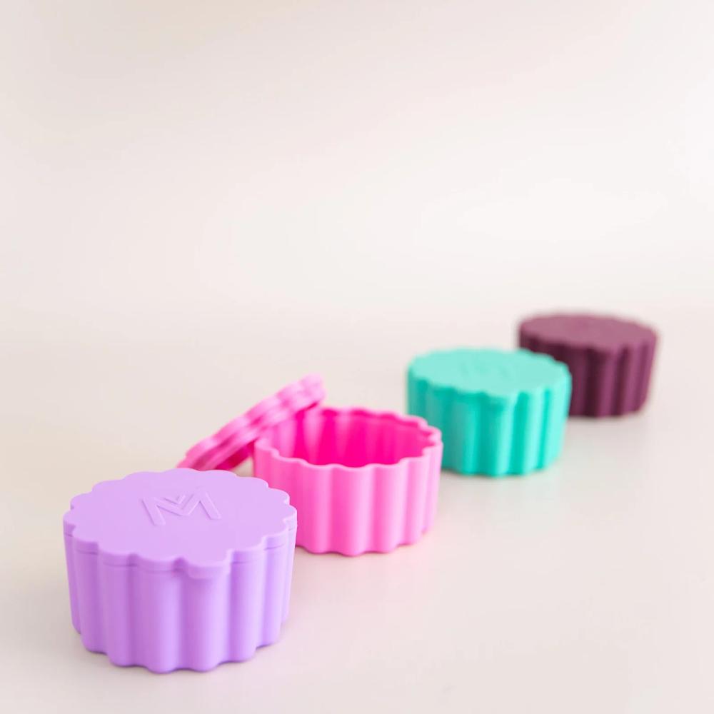 Silicone Scallop Tub - Ruby