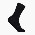 Black Crew Socks on a white background