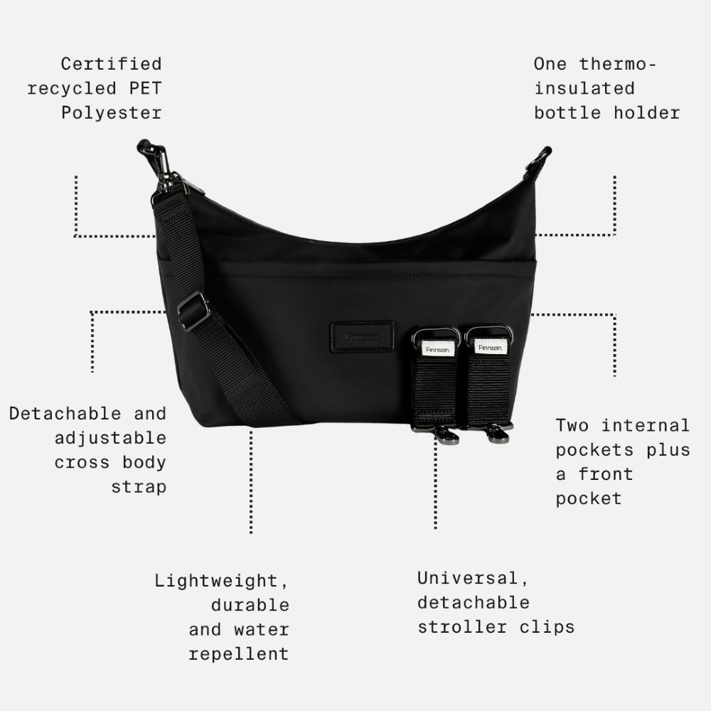 Fia Crossbody / Stroller Bag - Mocha