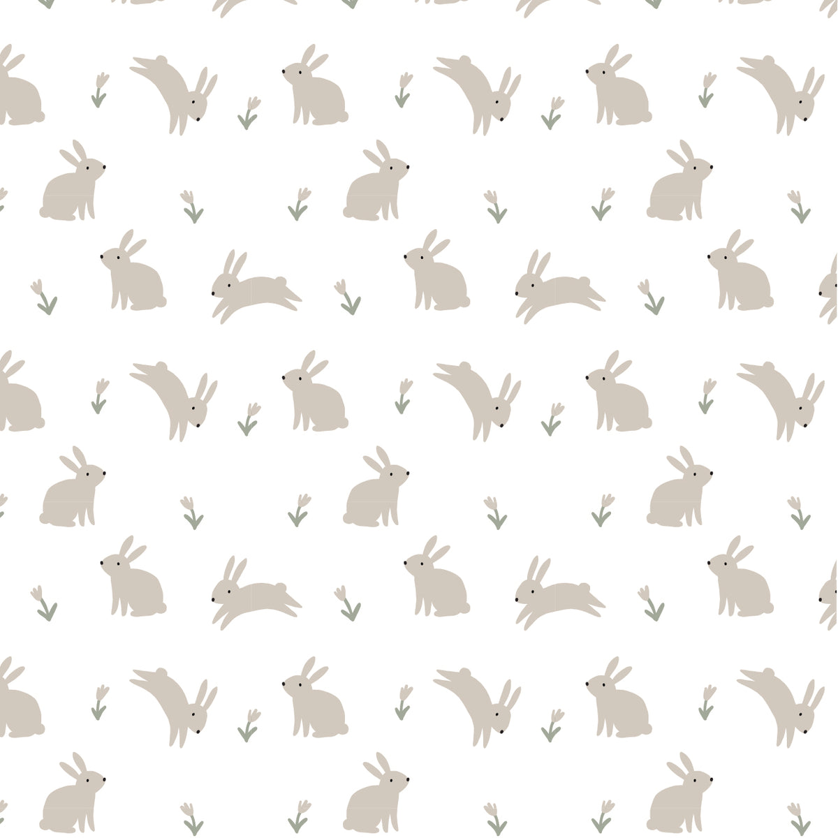 Basics Change Mat Cover - Milk Bunny
