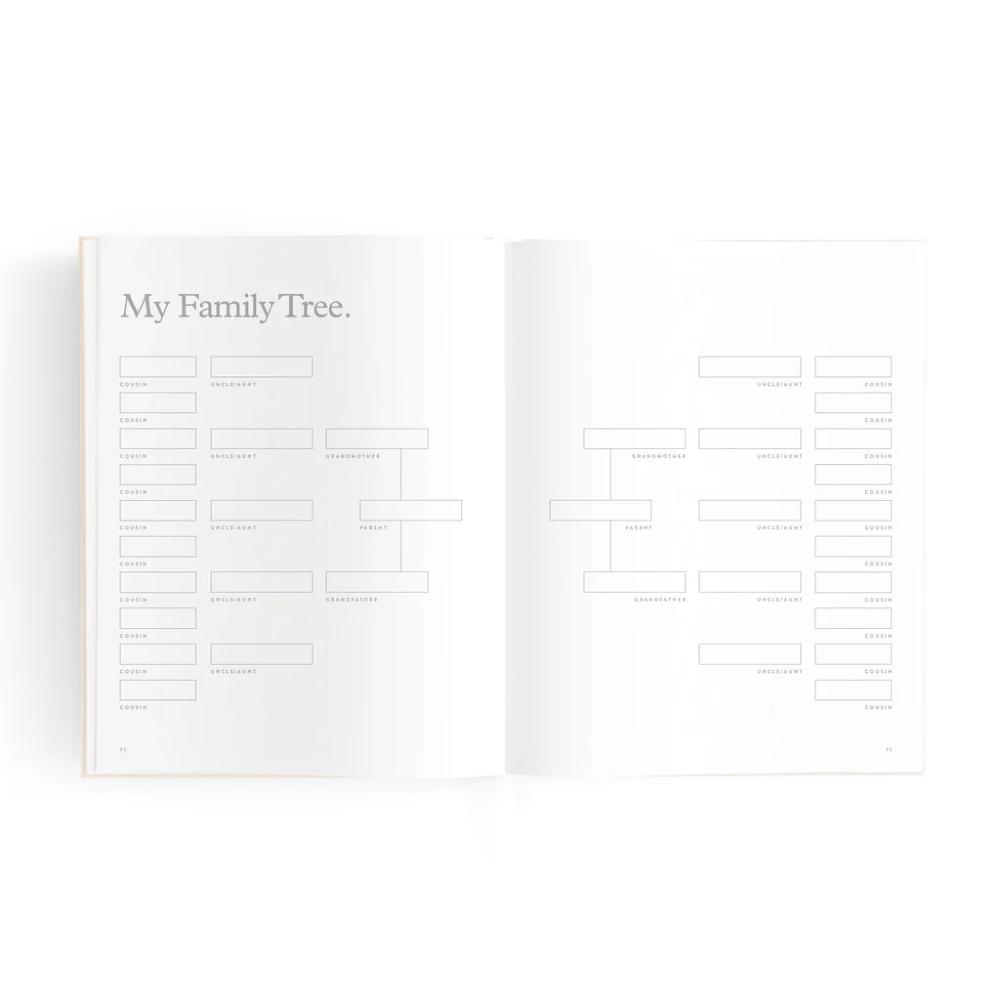 Mini Baby Book - Oatmeal