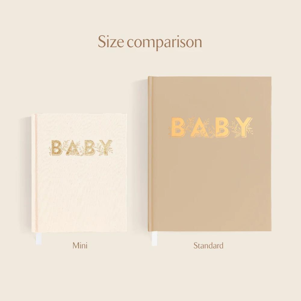 Mini Baby Book - Oatmeal