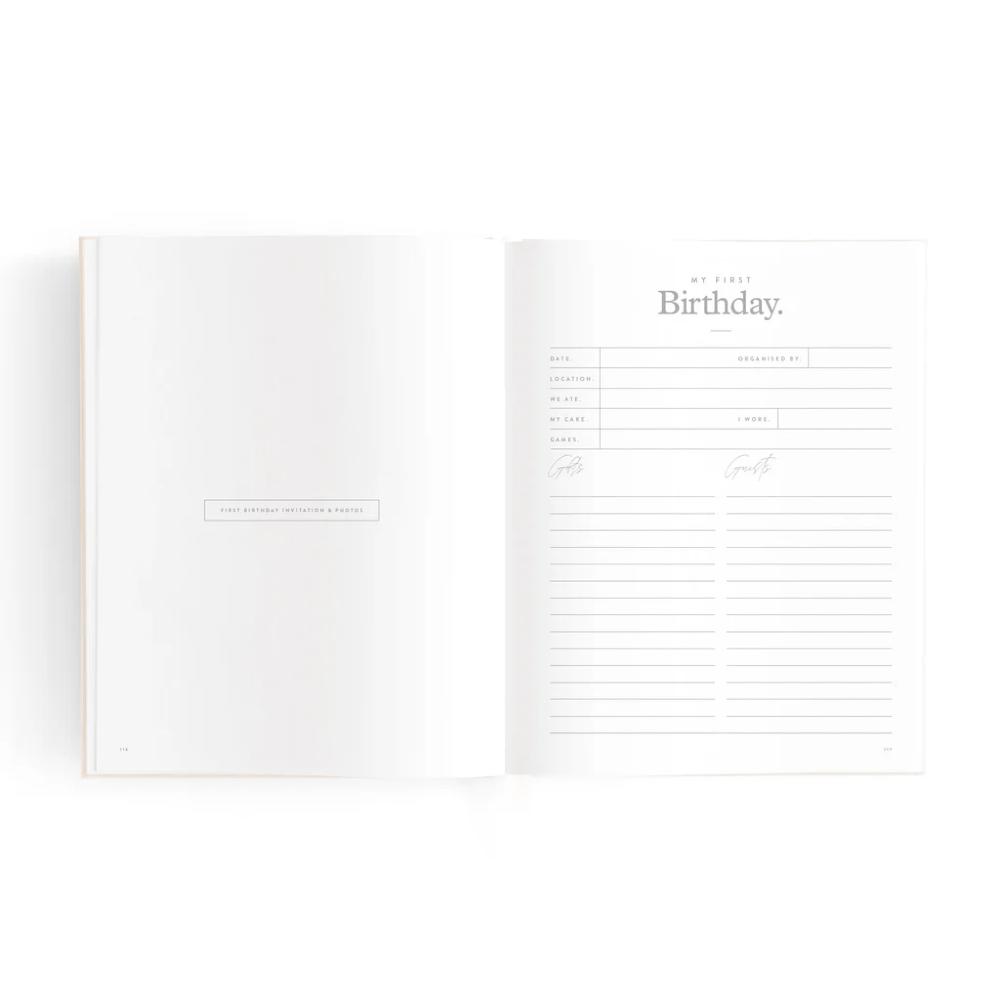 Mini Baby Book - Bluebell
