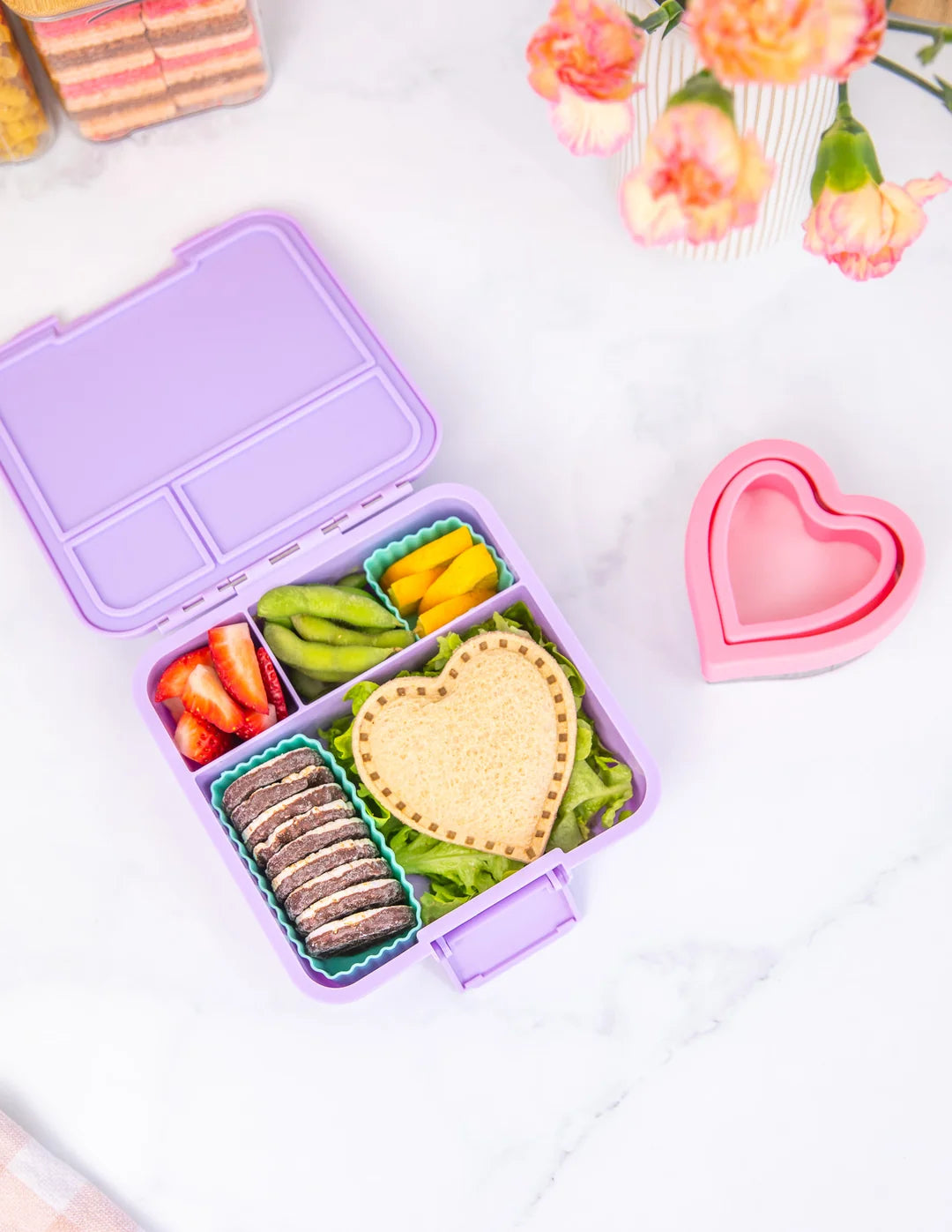 Cut & Crimp Sandwich Pockets - Hearts