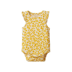 Terry Fleur Bodysuit - Kitchen Garden Freesia