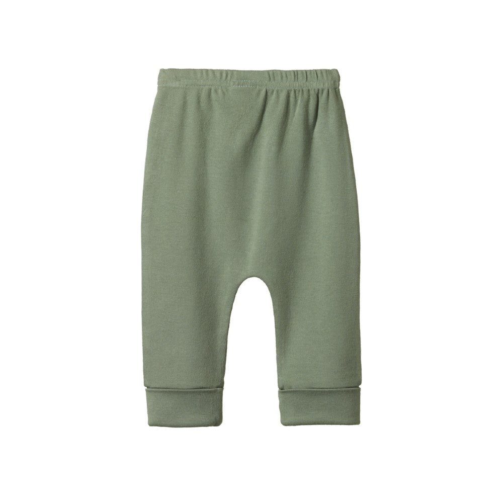 Cotton Drawstring Pants - Nettle