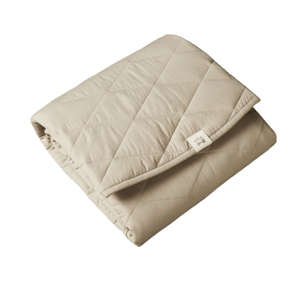 Quilted Play Mat - Feather