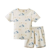 Cotton Shortie Pyjama Set - Dog Dream Print