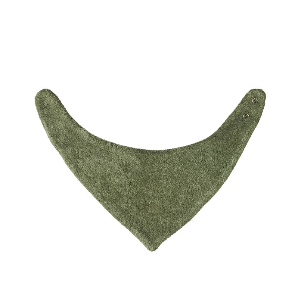 Terry Triangle Bib - Nettle