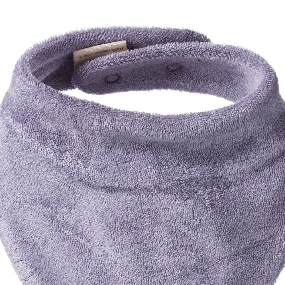 Terry Triangle Bib - Periwinkle