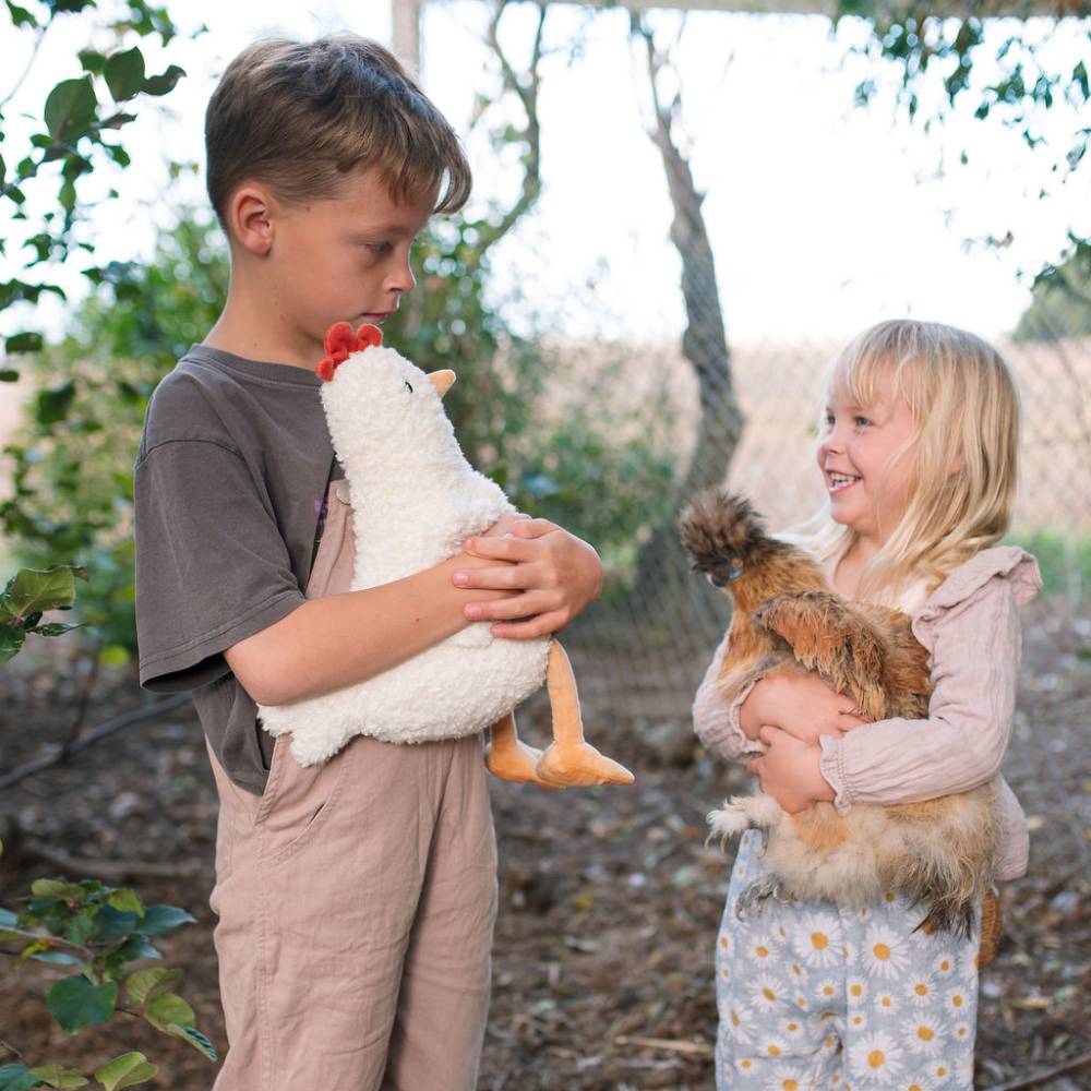 Henrietta the Hen - Cream