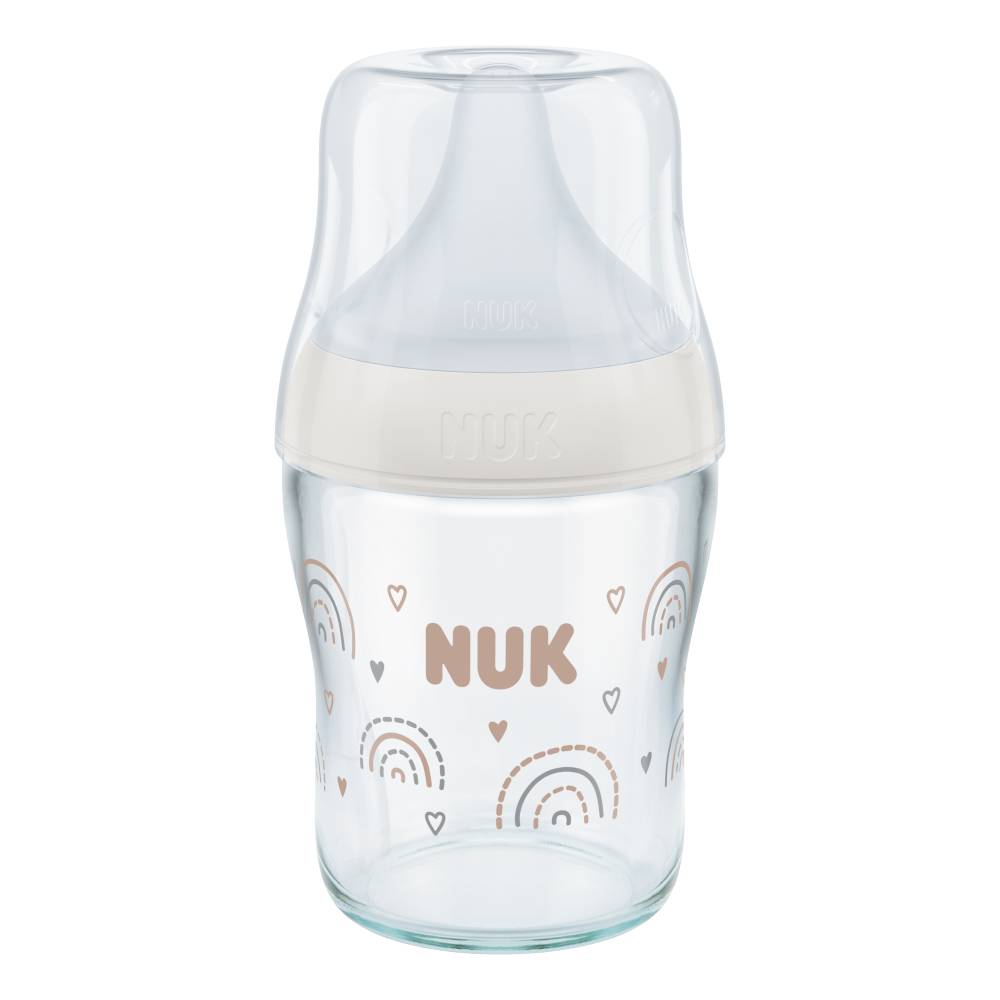 Perfect Match Glass Bottle - White