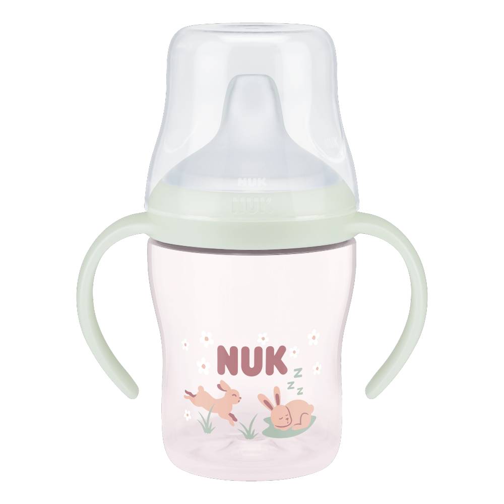 Perfect Match Learner Bottle Night with Spout - Pink Bunny