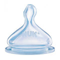 Wide Neck Silicone Teat - Medium Hole - 2pk