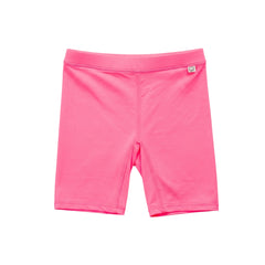 AquaLuxe Swim Shorts - Neon Pink