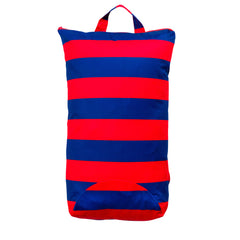 Large Swim Wet Bag - Red Royal Stripe