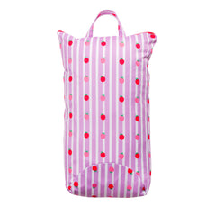 Large Swim Wet Bag - Striped Raspberries