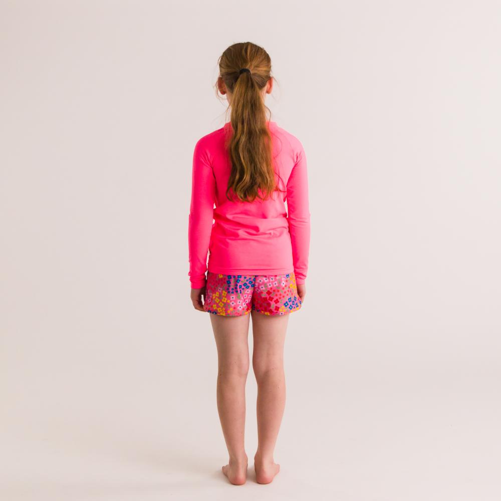 Neon Short Boardies - Floral