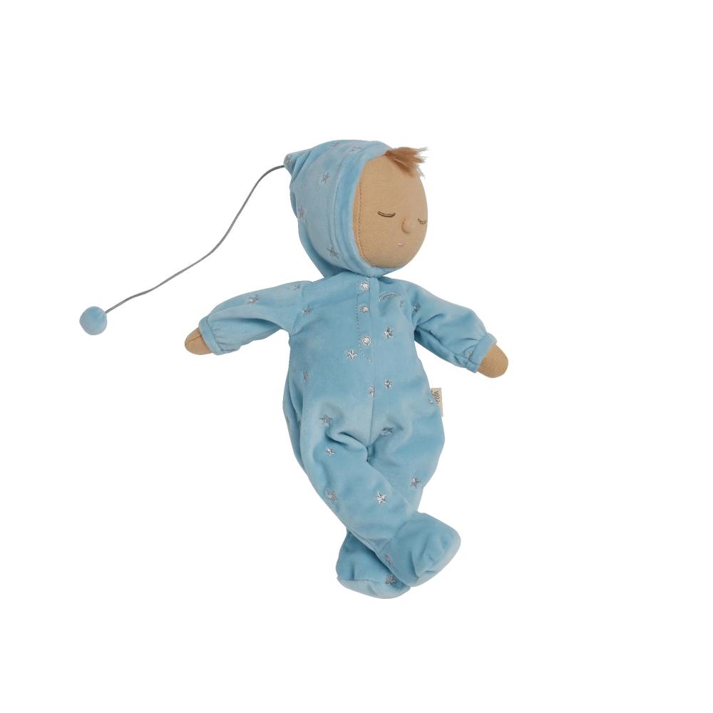 Lullaby Dozy Dinkum Doll - Leo Baby Blue