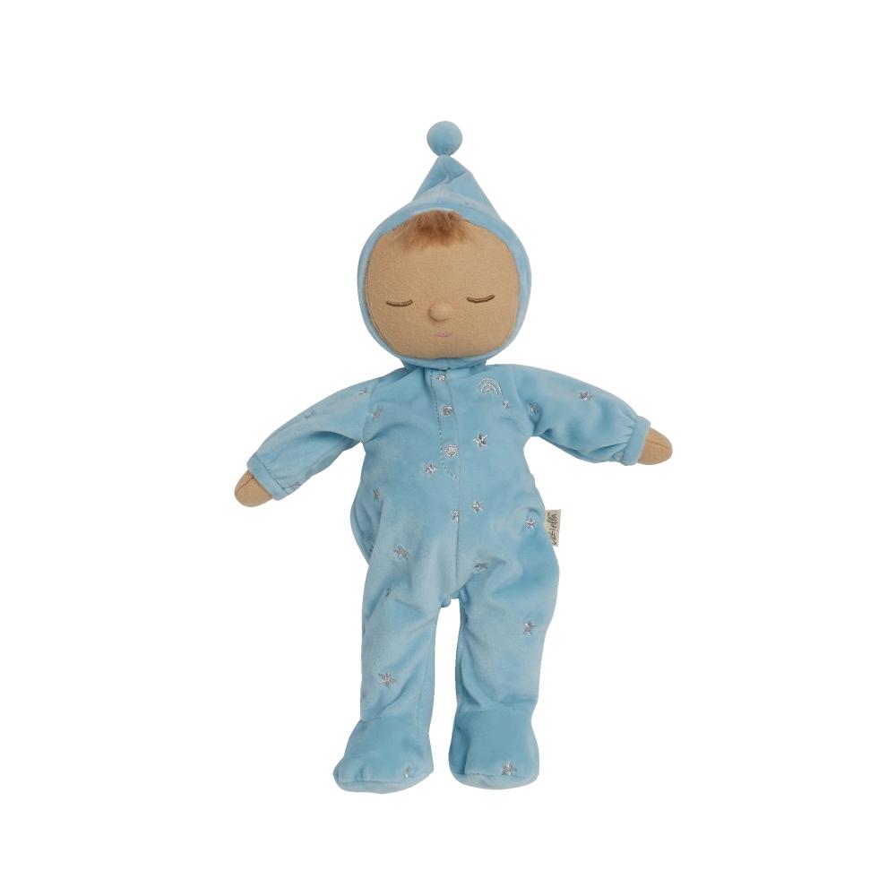 Lullaby Dozy Dinkum Doll - Leo Baby Blue