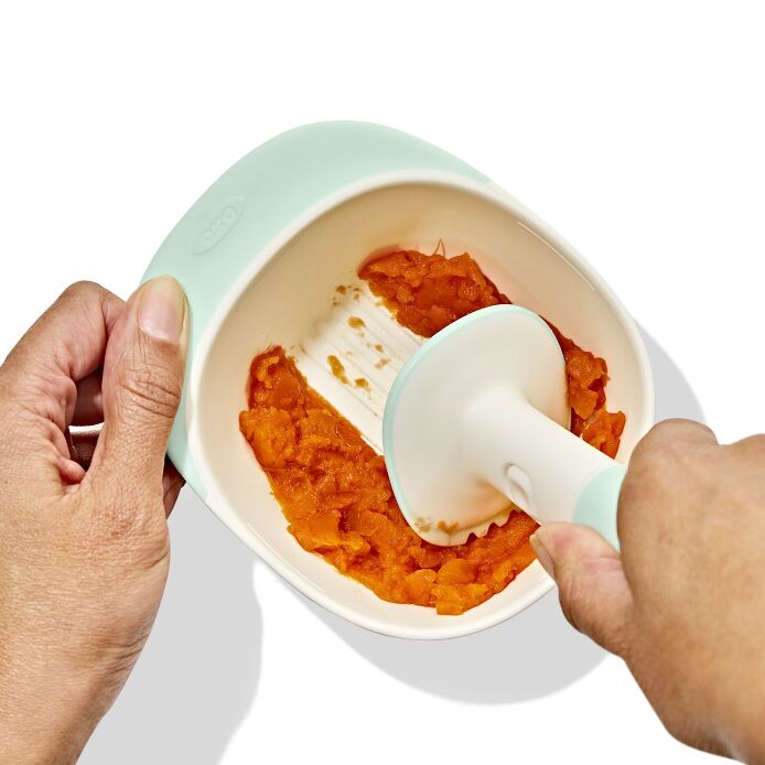 Baby Food Masher - Opal Mint