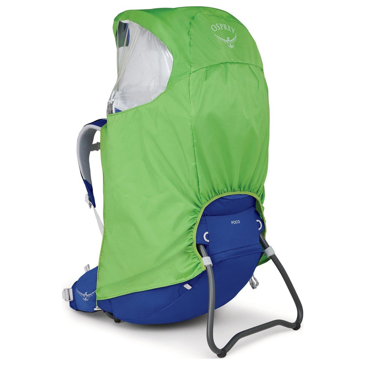 Poco Child Carrier Raincover - Lime Green