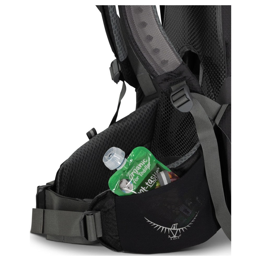 Poco Child Carrier with Rain Cover - Black