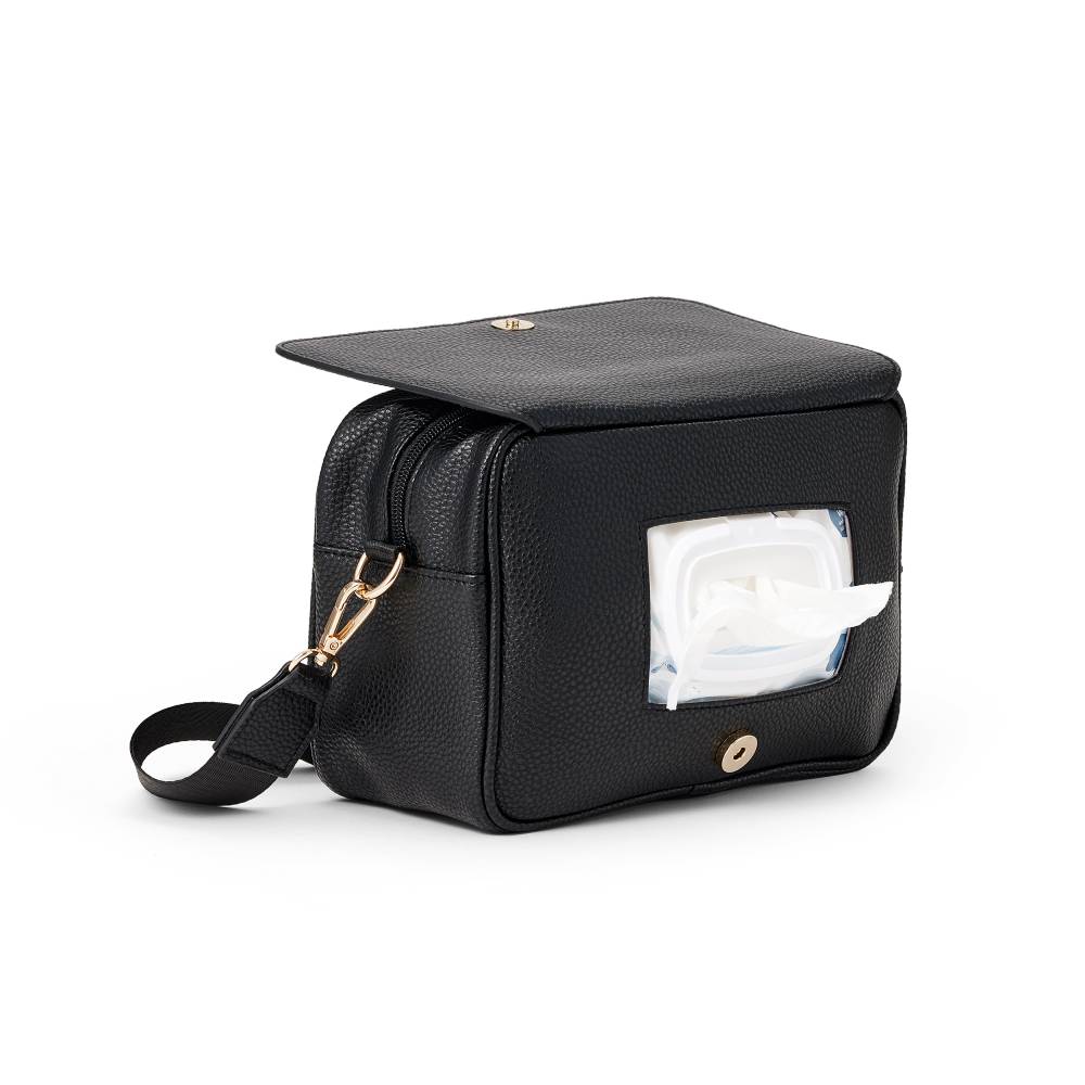Harper Cross Body Bag - Black Pebble