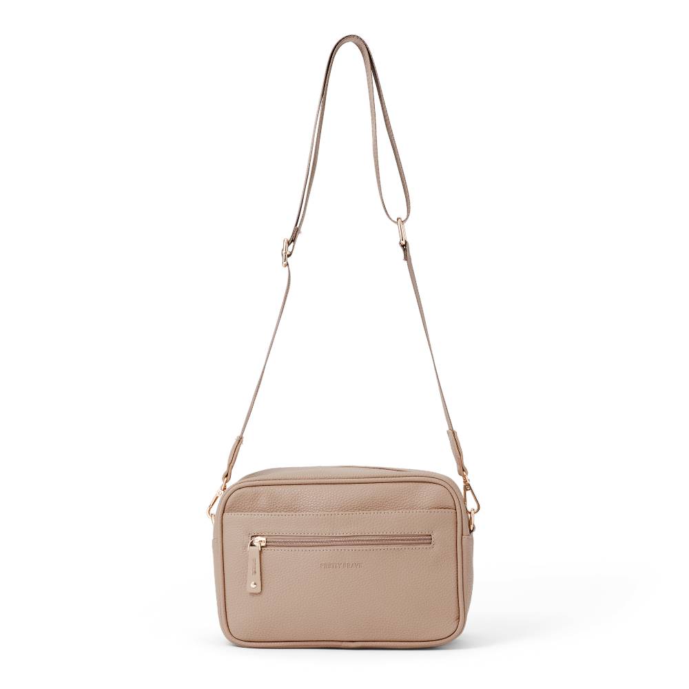 Harper Cross Body Bag - Natural Pebble
