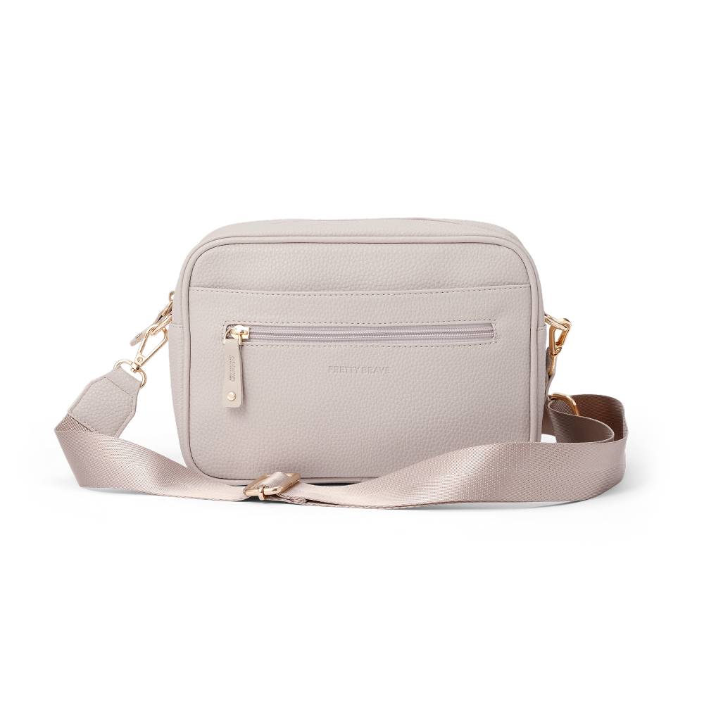 Harper Cross Body Bag - Stone Pebble