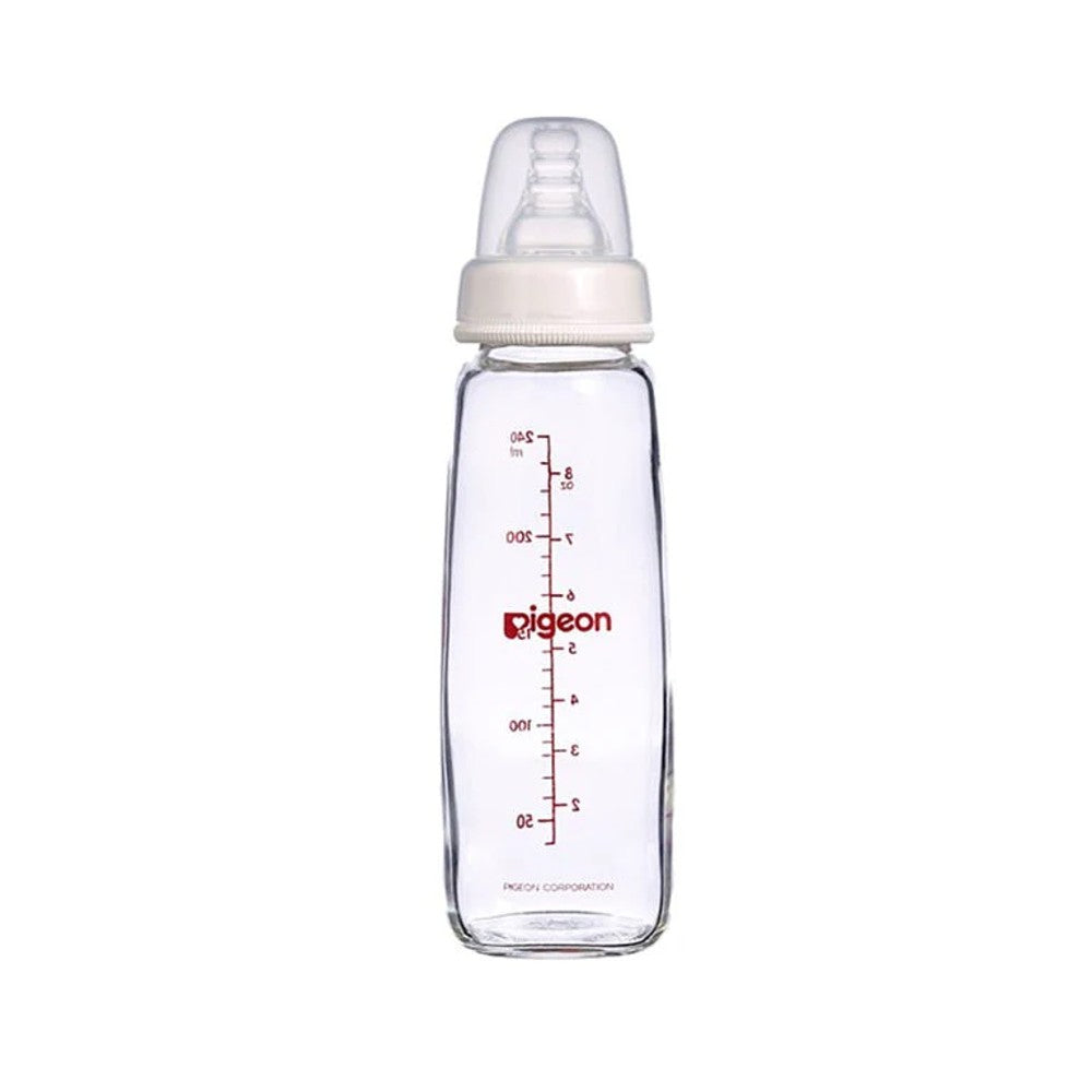Peristaltic Nipple Nursing Glass Bottle