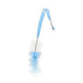 2-in-1 Nylon Rotary Bottle & Teat Brush - Blue