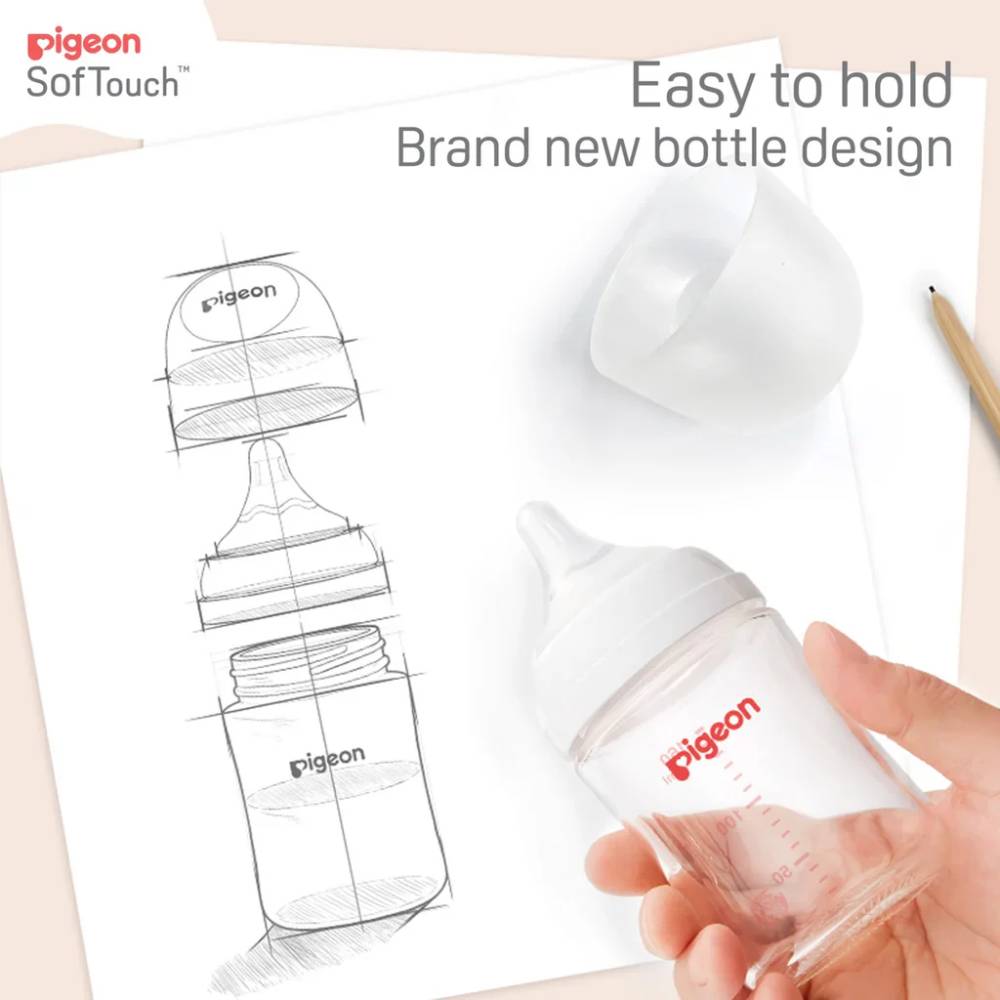SofTouch Wide Neck Bottle PP