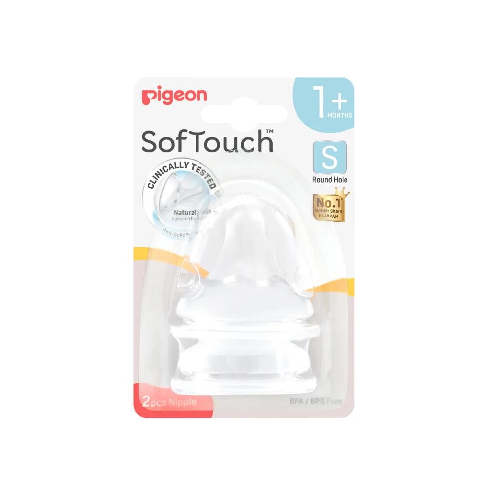 SofTouch Wide Neck Teat 2pk