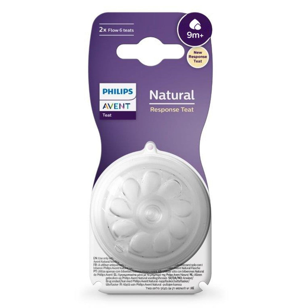 Avent Natural Response Teats 2pk