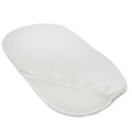 Breathable Bassinet Fitted Sheet - Soft White