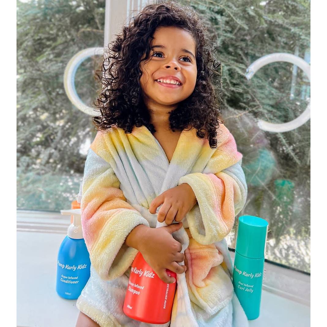 Pump Kurly Kidz Argan Infused Conditioner