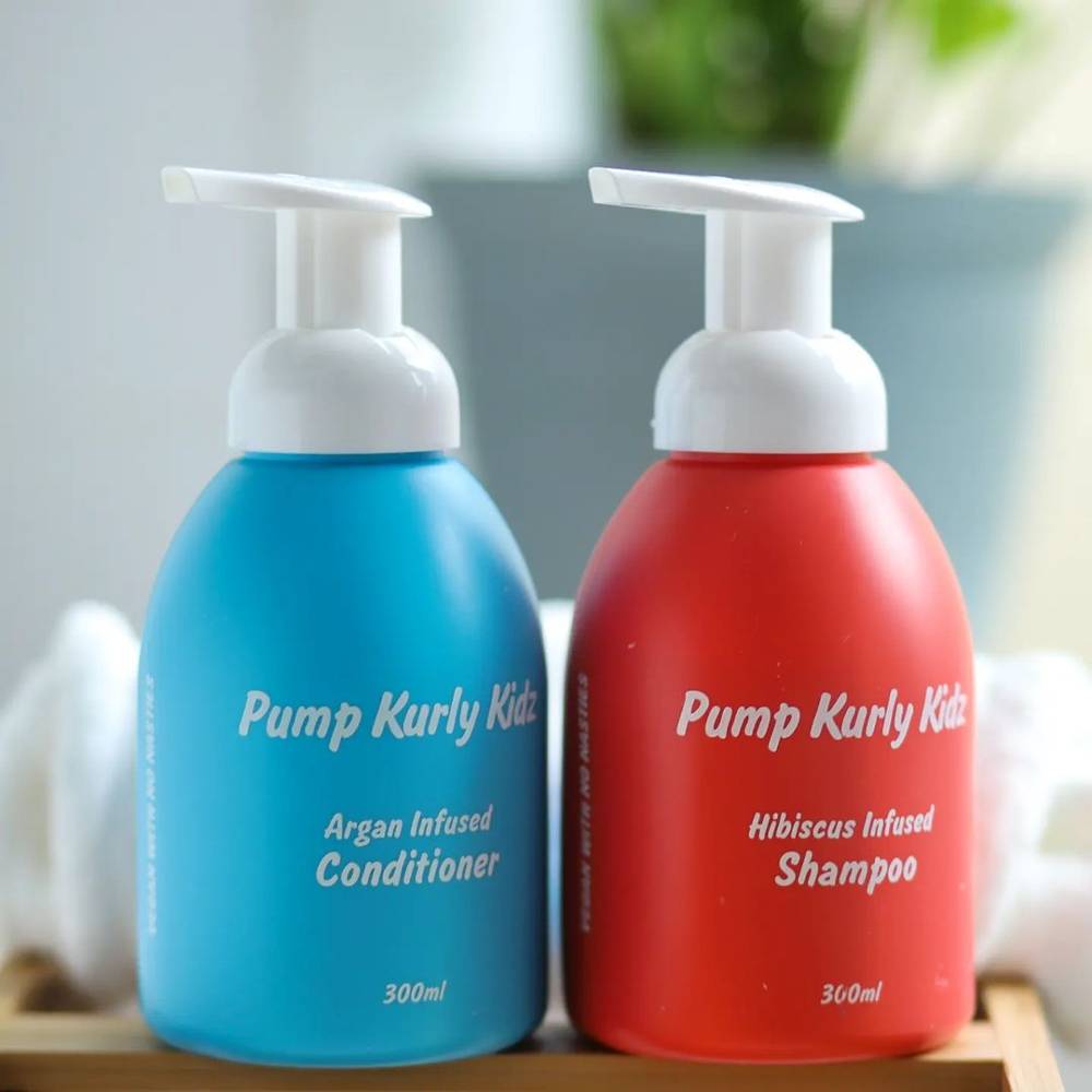 Pump Kurly Kidz Hibiscus Infused Shampoo