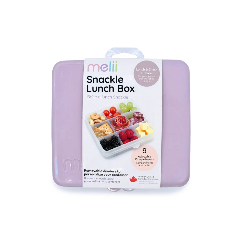 Snackle Lunch 9 Compartment - Wisteria