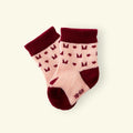 Merino Wool Baby Socks - Plum