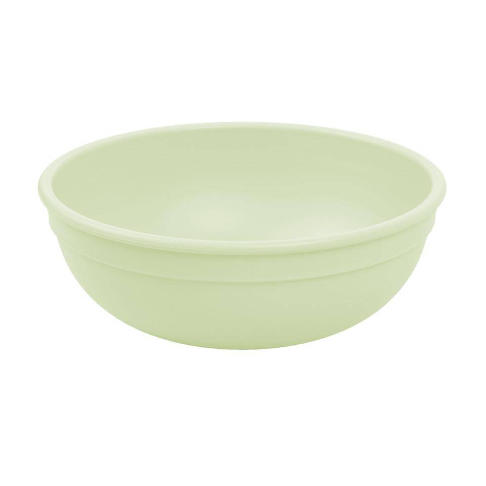 A Large Re-Play Bowl - Leaf - on a white background