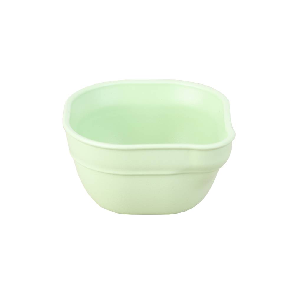 A Re-Play Dip 'n' Pour Bowl - Leaf on a white background