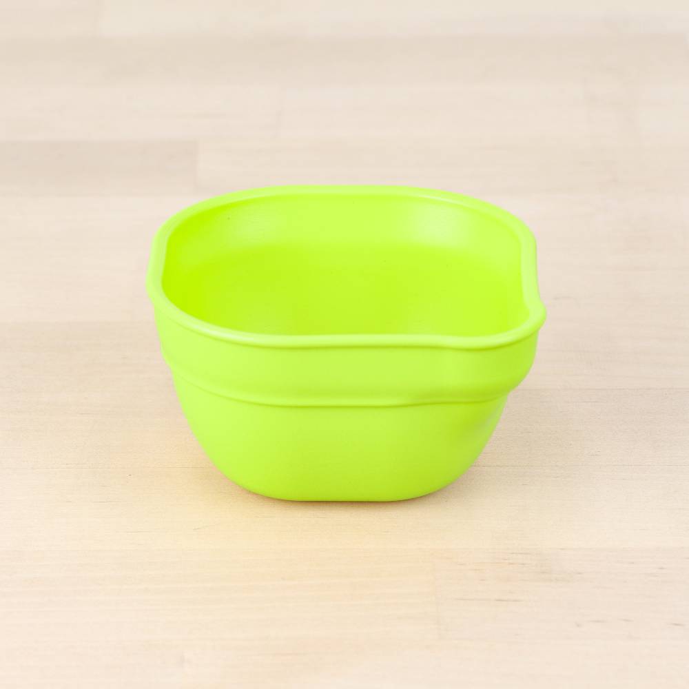 A Re-Play Dip 'n' Pour Bowl - Lime on a white background