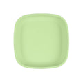 A Small Re-Play Flat Plate - Leaf on a white background