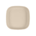 A Large Re-Play Flat Plate - Sand on a white background